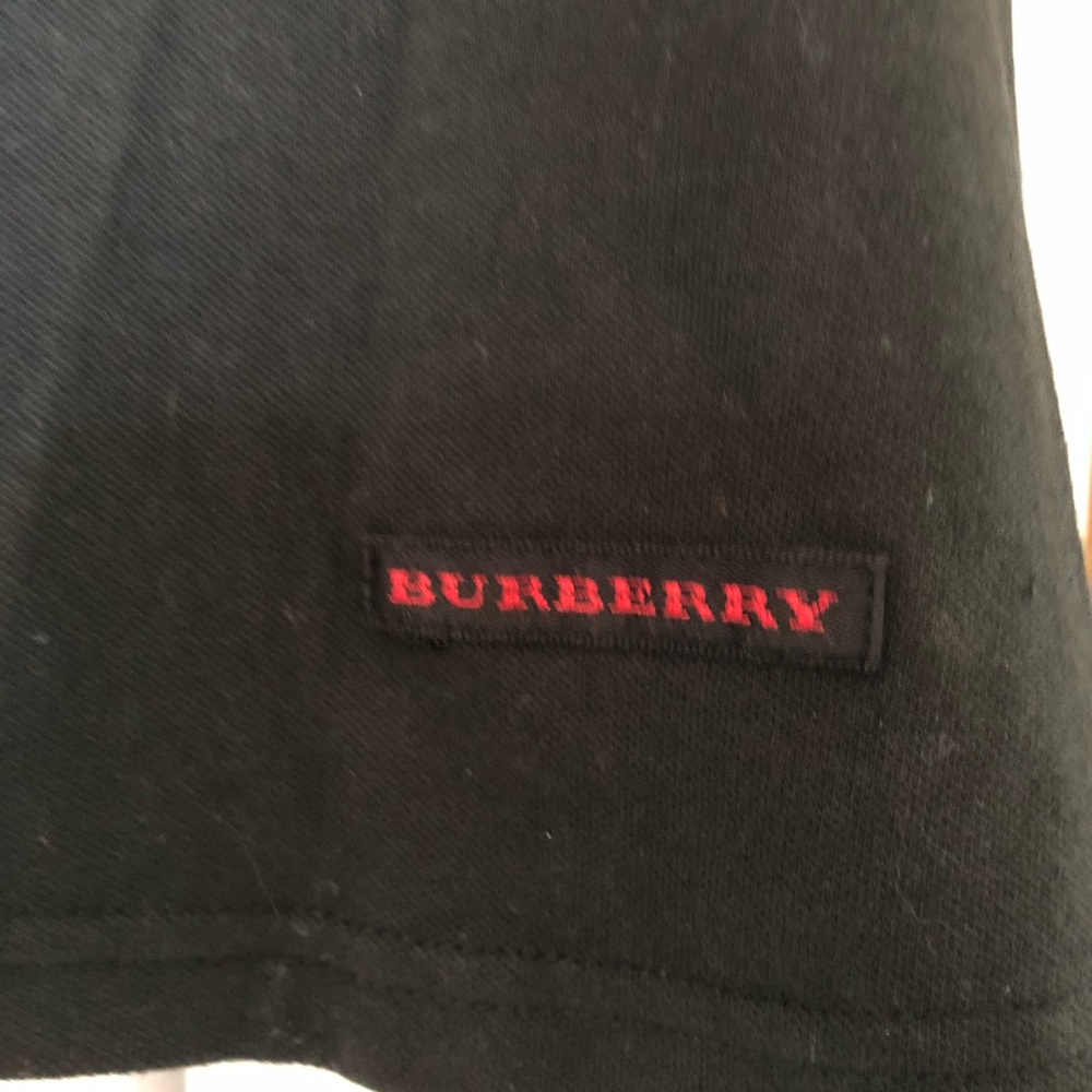 Burberry Black Red Nova Check Quarter Zipper Front Vest - Picture 5 of 11